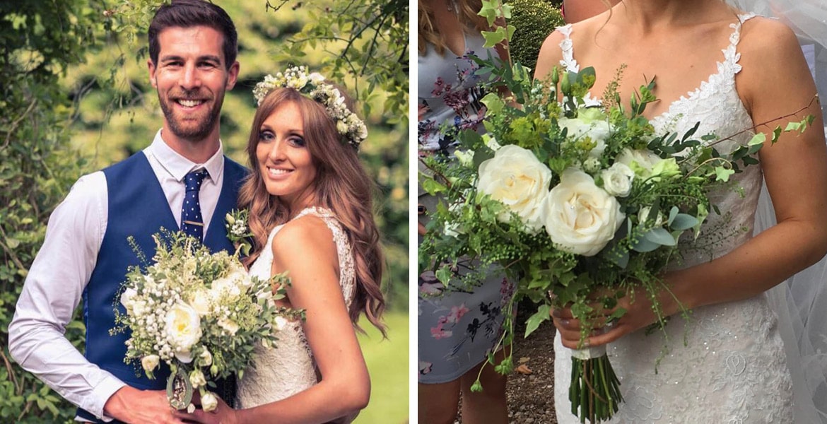 Wedding flowers from Calli-fleur By Design in Normanton